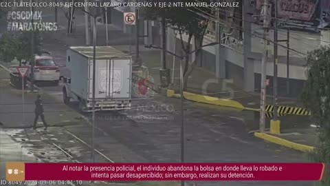 Robo de Autopartes - C5 CDMX Cusuhtémoc #MaratónC5