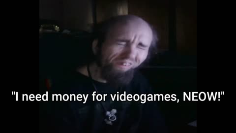 Cyraxx trying to pity-scam his "friends" into giving him money for his precious videogames...