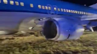 KLM Plane Veers Off Runway in Oslo