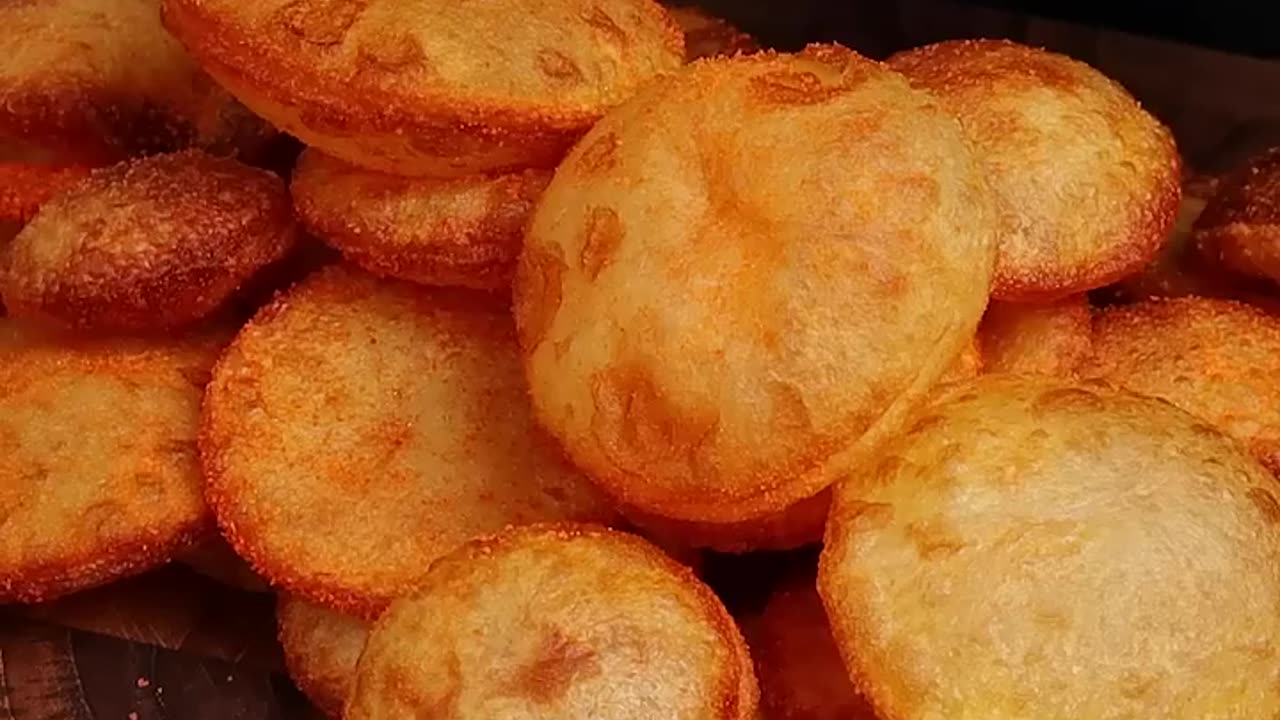 Perfect Bubble Potato Chips Circle ASMR