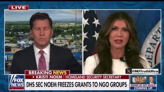 HHS Secretary Kristy Noem Announces she has Stopped All Grant Funds to NGO’s