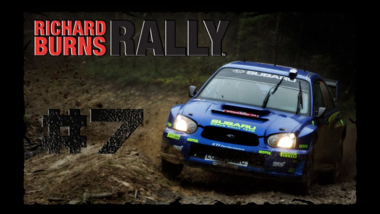 Richard Burns Rally 🎮 Gameplay #7 Mitsubishi Lancer 09