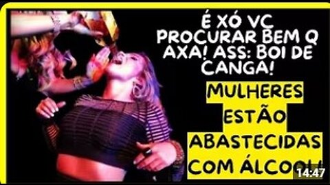 UMA DOSE A MAIS! AS MULHERES ESTÃO BEBENDO MAIS DO QUE OS HOMENS!