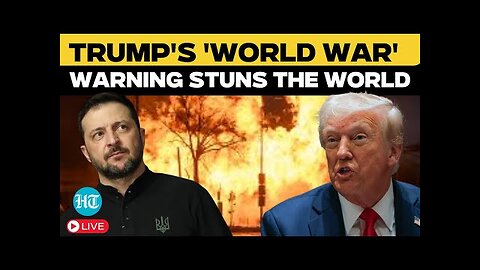 Trump Live | Donald Trump Drops Bombshell on Russia-Ukraine War | Trump on Zelensky | US News | EU