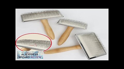 Dog Comb Solid Wood Dog Brush Pet Hair Remover Massage Cat Brush Review