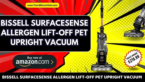 🚀 Bissell SurfaceSense Lift-Off = Pet Hair’s Worst Enemy! 🏡✨