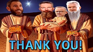 Anthony Albanese and the three wise men