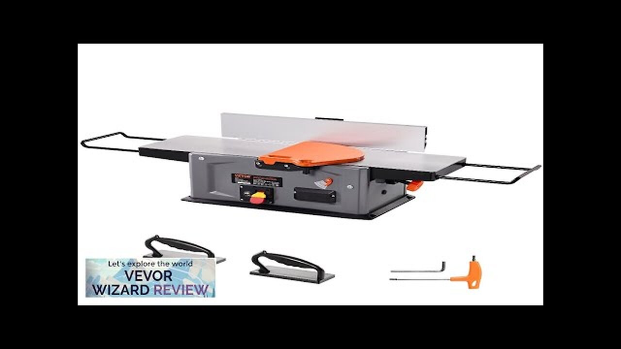 VEVOR Spiral Benchtop Jointer 8-Inch 2HP 10000 RPM Bench Top Wood Jointer Review