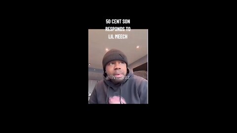 50 CENT SON RESPONDS TO LIL MEECH AFTER LEAKED TEXT MESSAGES #50cent #marquisejackson @lilmeechbmf