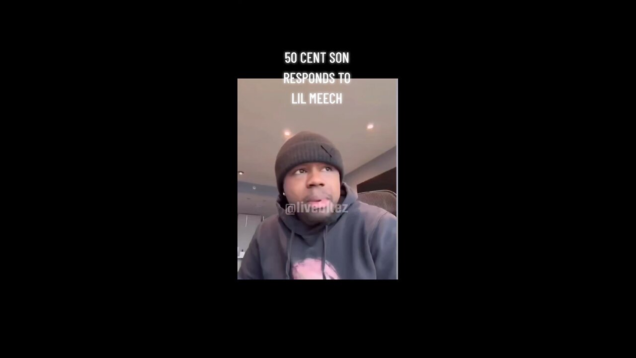 50 CENT SON RESPONDS TO LIL MEECH AFTER LEAKED TEXT MESSAGES #50cent #marquisejackson @lilmeechbmf