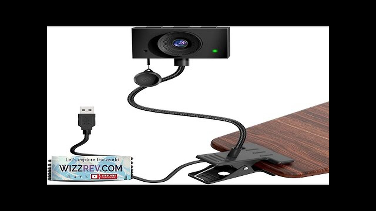 Eye Contact Webcam with Microphone for PC 1080P Center webcam for mac Review