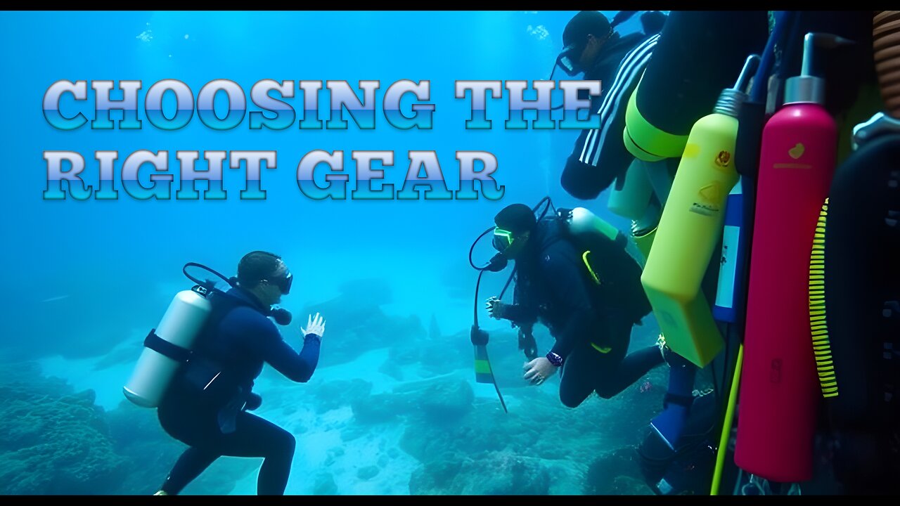 Choosing The Right Dive Gear