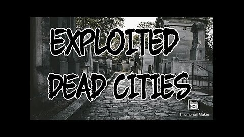 THE EXPLOITED DEAD CITIES....PLEASE LIKE AND FOLLOW.