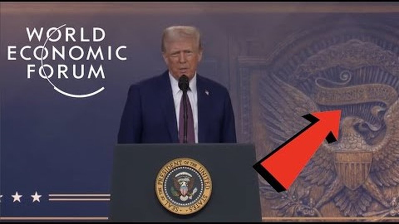 Trump Speaks At The WEF & Will FastTrack The NWO Plan For AI Governance & Tokenized Economic Slavery