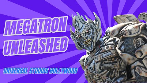 Megatron Unleashed: The roast master of Universal Studios #Megatron