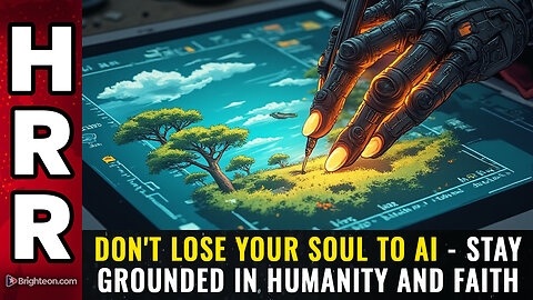 Don't lose your SOUL to AI - stay grounded in humanity and FAITH