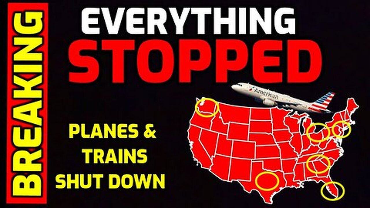 BREAKING- Massive 'Glitch' Hits before Christmas - Planes Grounded & Trains Shut Down!