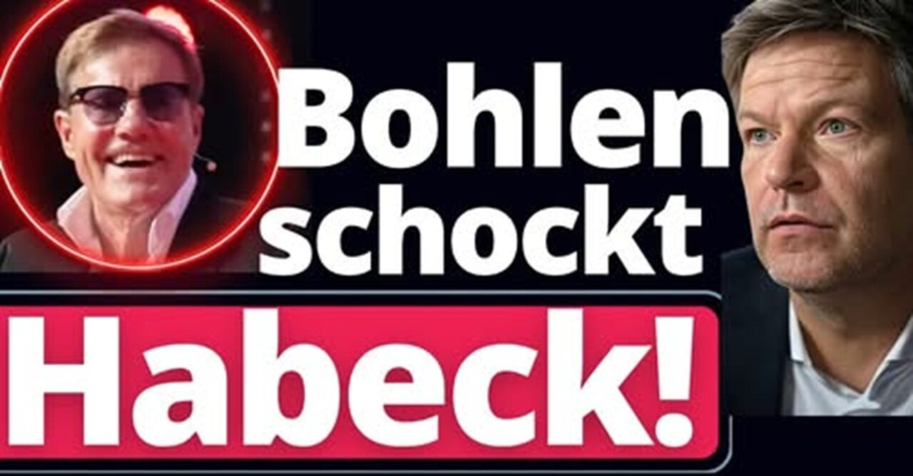 Dieter Bohlen geigt Habeck heftig die Meinung!