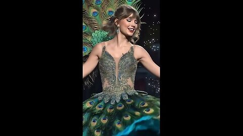 Taylor Swift dance at AGT❤️ #agt #americasgottalent #taylorswift #dance #transformation #ai #aiart
