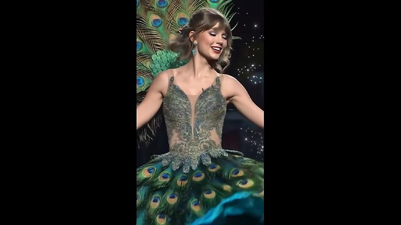 Taylor Swift dance at AGT❤️ #agt #americasgottalent #taylorswift #dance #transformation #ai #aiart