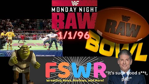 Classic Wrestling: WWF Raw 1/1/96: THE RAW BOWL! Recap/Review/Results