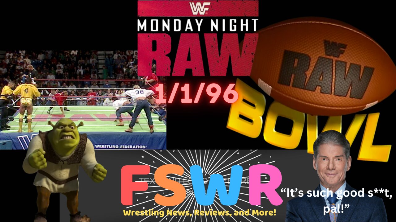 Classic Wrestling: WWF Raw 1/1/96: THE RAW BOWL! Recap/Review/Results