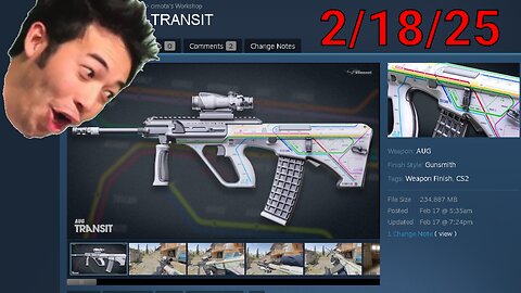 NEW Workshop SKINS CS2 Update Daily Live Stream 2/18/25