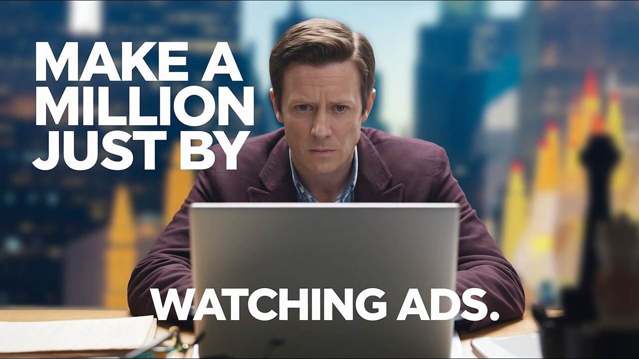 Make million just by watching ads