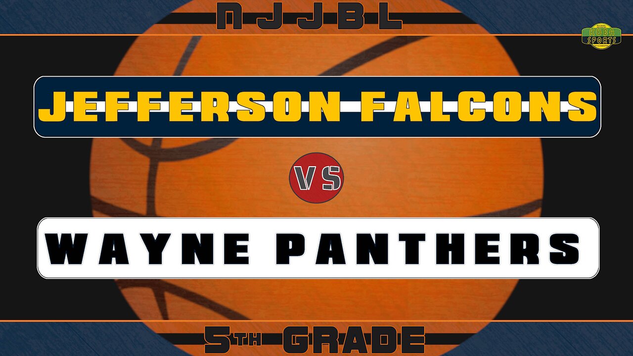 BASKETBALL | JEFFERSON FALCONS vs WAYNE PANTHERS #basketballgame
