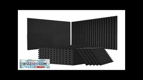 VEVOR Acoustic Foam Panels 80 Pack 12 x 12 x 1 in Review