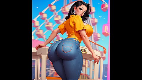 3D AI Toons: Curvy & Sexy Girls in Stunning Cartoon Form