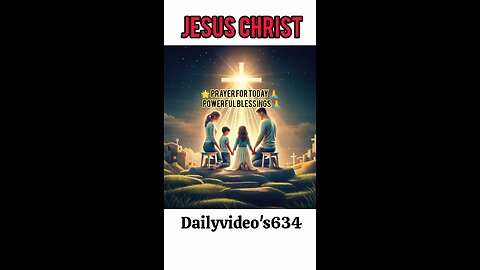 Prayer For Today 🙏 Powerful Blessing 🙏 Jesus daily devotional #jesus #jesuschrist #bible #god