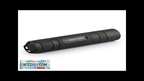 Convoy S2+ Black XM-L2 7135*8 Orange Peel EDC Flashlight Stong Light Powerful Review