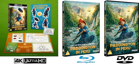 Paddington In Peru [StudioCanal 4K UHD & Blu-ray & DVD Editions]