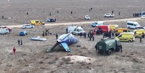 Kazakhstan says 42 people likely dead in Azerbaijan Airlines' plane crash