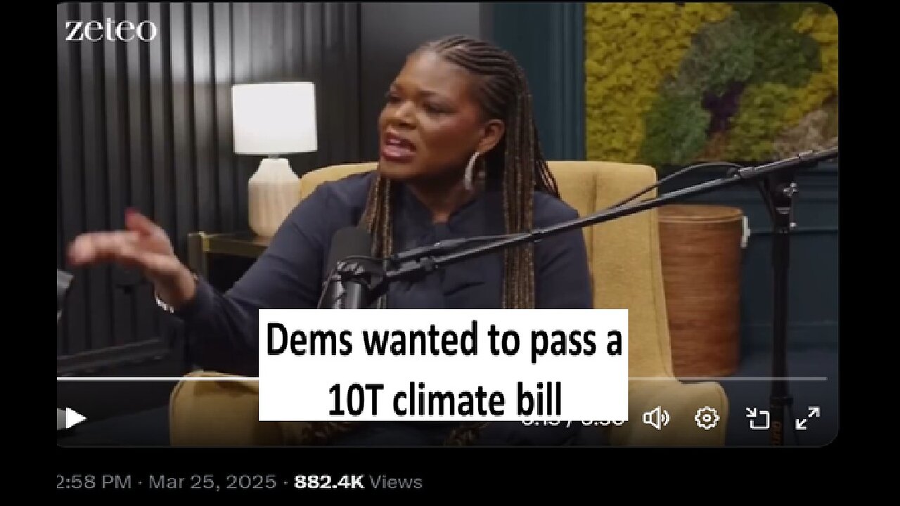 Democrats wanted to pass 10T climate bill