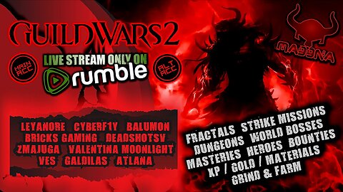 GUILD WARS 2 MASH UP 03 COOP ft Leyanore, BaLuMon & Cyberf1y + Atlana