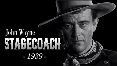Stagecoach - 1939 (HD) | Starring John Wayne