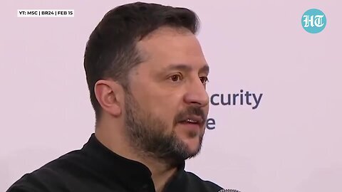 Zelensky Full Speech_ ‘No’ to Ukrainian_ Zelensky Confronted Over Language Choice at Munich Summit