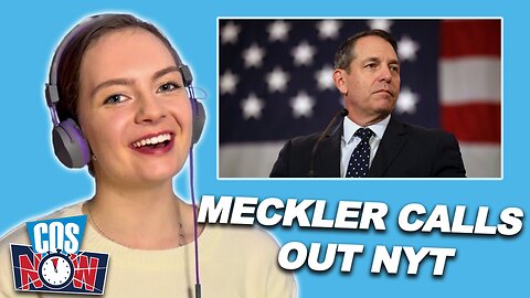 Meckler Calls Out New York Times | COS Now 2025 EP01