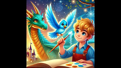 🎨✨ The Magic Paintbrush That Brought Drawings to Life! | A Spellbinding Kids’ Story 🖌️🌟