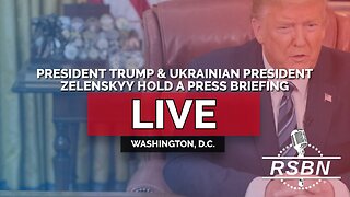 LIVE: President Trump and Ukrainian President Zelenskyy Meet and Hold a Press Briefing - 2/28/25