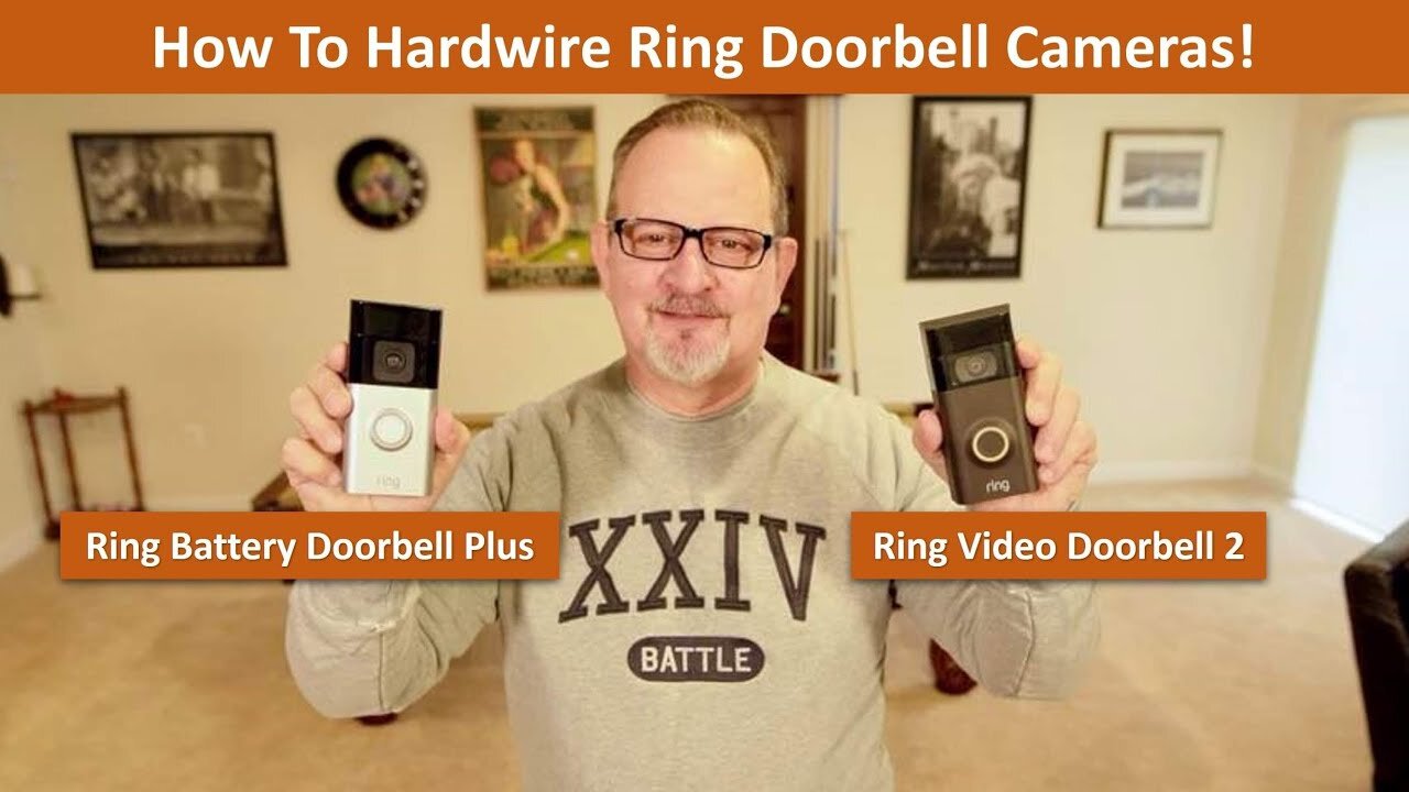 How To Hardwire Ring Doorbell Cameras! Works With New Ring Battery Doorbell Plus! #ringdoorbell #diy