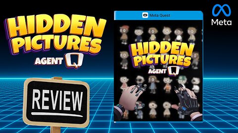 Hidden Pictures Agent Q REVIEW on Quest 3