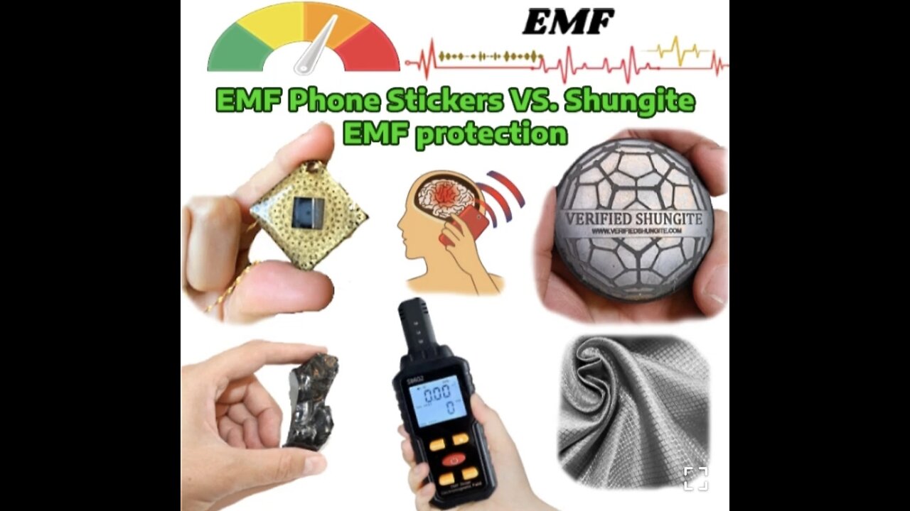 ALL brands of EMF protection plastic stickers do NOT WORK against EMF. ⚡️📲🔌☢️