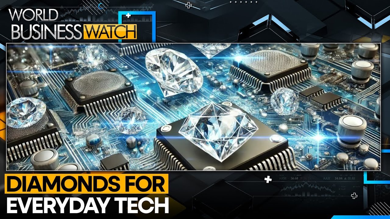 Diamond Cooling Tech Could Boost Processors, EVs, & Lasers | World Business Watch | WION News