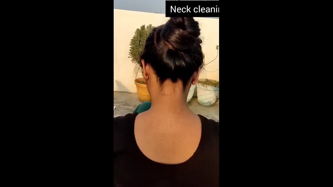 Neck cleaning