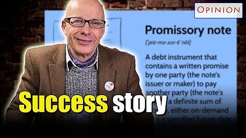 Promissory Note success story! - Richard Vobes