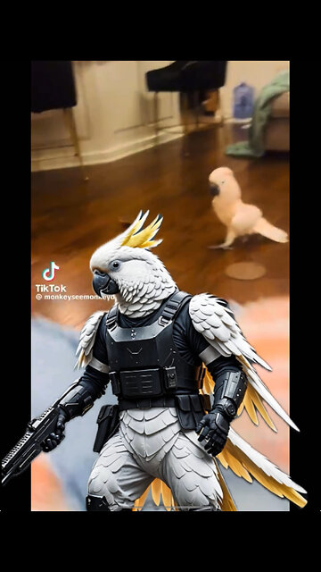 Don’t mess with the Cockatoo! A message from the chicken Bureau of investigation 🐓🐔