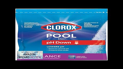 Clorox® Pool&Spa™ Swimming Pool pH Down Lowers pH Protects Against Eye Review